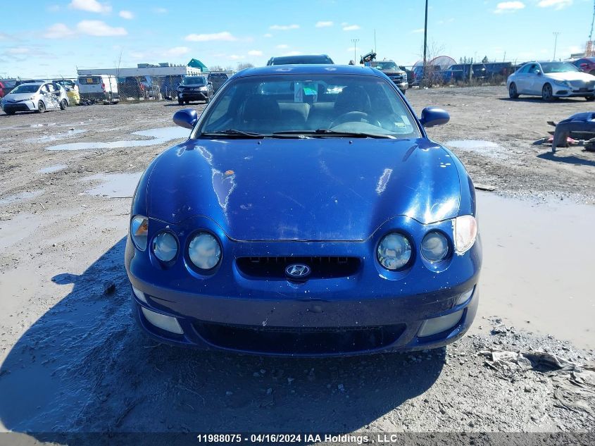 2001 Hyundai Tiburon VIN: KMHJG35F71U221020 Lot: 11988075