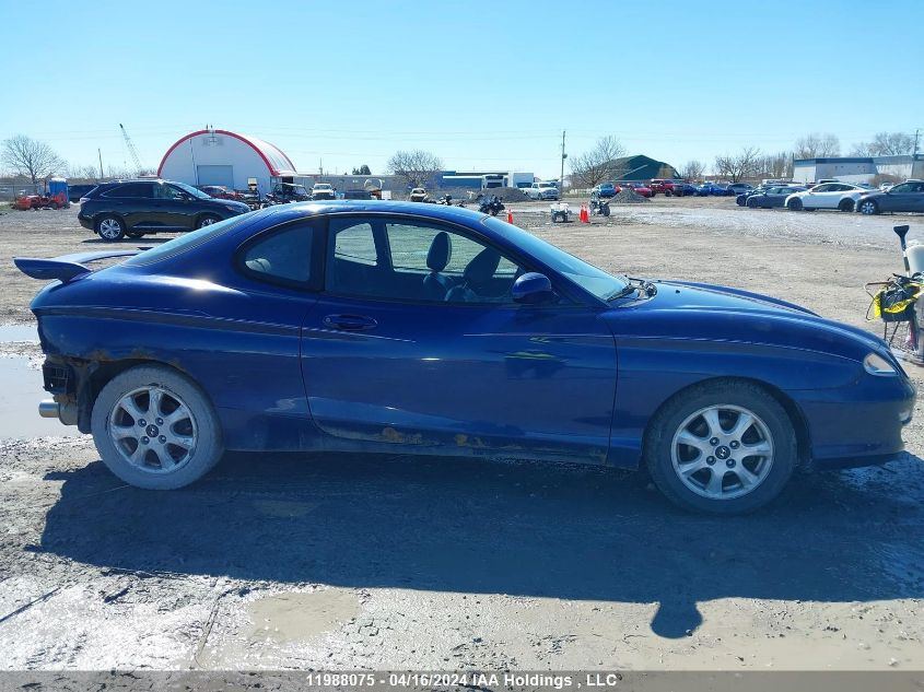 2001 Hyundai Tiburon VIN: KMHJG35F71U221020 Lot: 11988075