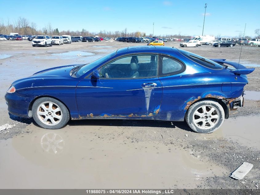 2001 Hyundai Tiburon VIN: KMHJG35F71U221020 Lot: 11988075