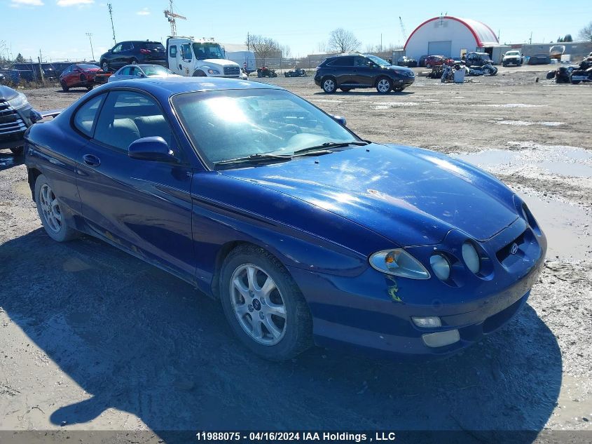 2001 Hyundai Tiburon VIN: KMHJG35F71U221020 Lot: 11988075