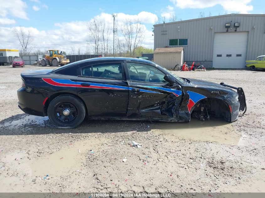 2015 Dodge Charger Police VIN: 2C3CDXATXFH826026 Lot: 81093613