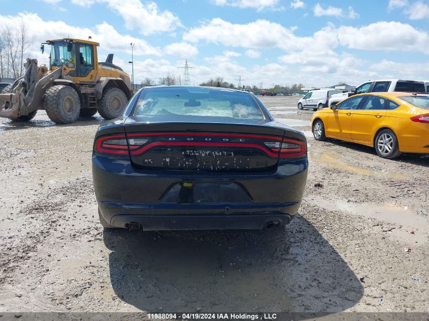 2015 Dodge Charger Police VIN: 2C3CDXATXFH826026 Lot: 81093613