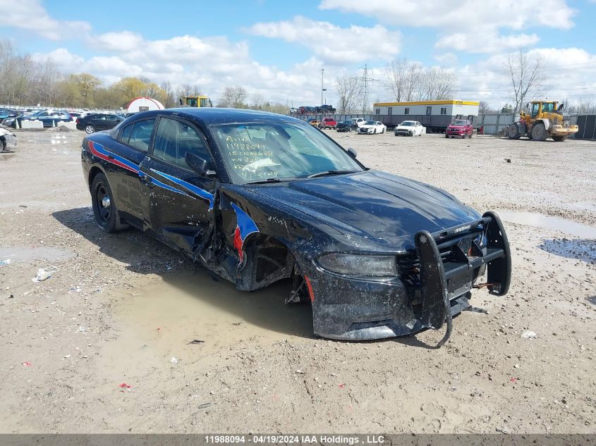 2015 Dodge Charger Police VIN: 2C3CDXATXFH826026 Lot: 81093613