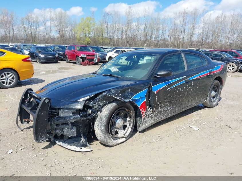 2015 Dodge Charger Police VIN: 2C3CDXATXFH826026 Lot: 81093613