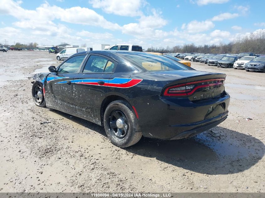 2015 Dodge Charger Police VIN: 2C3CDXATXFH826026 Lot: 81093613