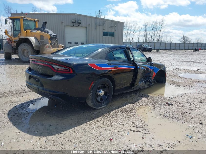 2015 Dodge Charger Police VIN: 2C3CDXATXFH826026 Lot: 81093613