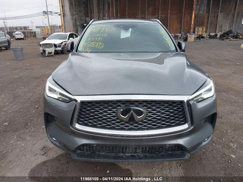 2020 Infiniti Qx50 VIN: 3PCAJ5M3XLF113981 Lot: 11988109