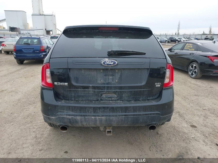 2013 Ford Edge Sel VIN: 2FMDK4JC8DBB39367 Lot: 11988113