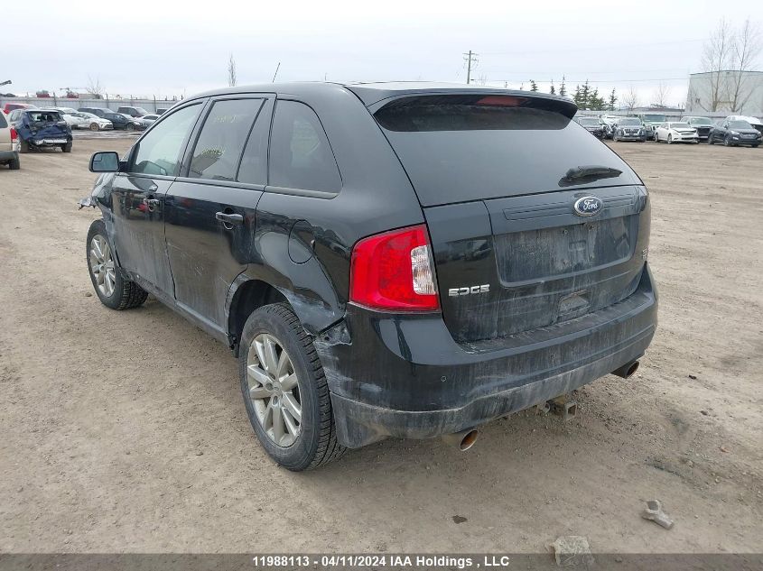 2013 Ford Edge Sel VIN: 2FMDK4JC8DBB39367 Lot: 11988113