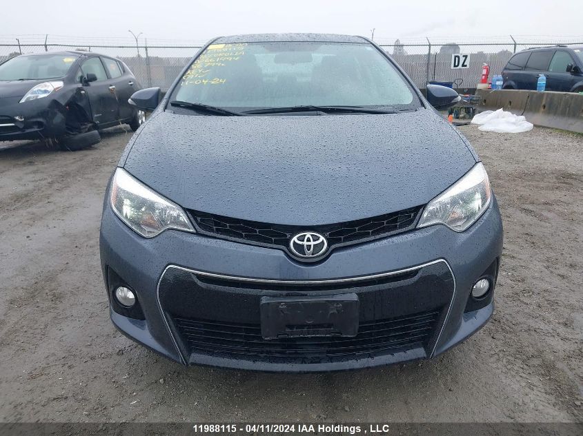 2016 Toyota Corolla L/Le/Le Pls/Prm/S/S Pls VIN: 2T1BURHE9GC661494 Lot: 11988115