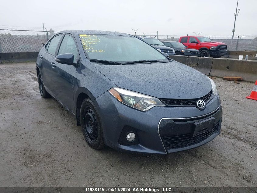 2016 Toyota Corolla L/Le/Le Pls/Prm/S/S Pls VIN: 2T1BURHE9GC661494 Lot: 11988115