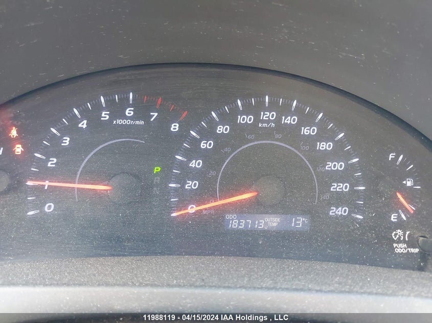 2010 Toyota Camry Se/Le/Xle VIN: 4T1BF3EK7AU111833 Lot: 11988119