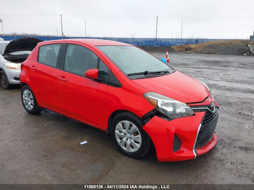 2015 Toyota Yaris VIN: VNKKTUD39FA055083 Lot: 11988126