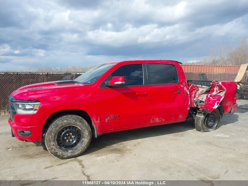 2022 Ram 1500 Sport VIN: 1C6SRFVTXNN232563 Lot: 11988127