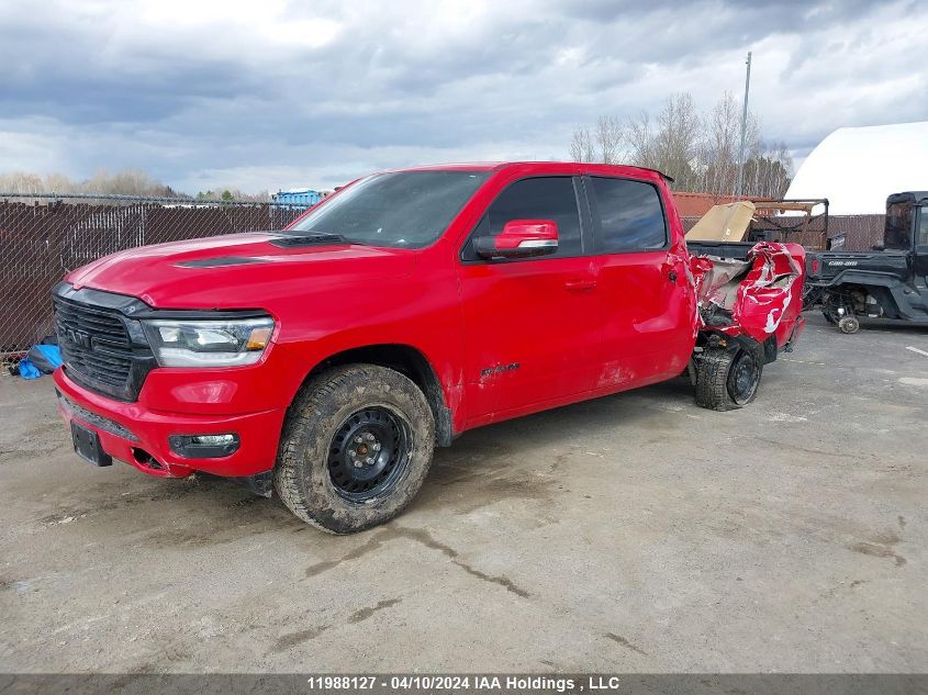 2022 Ram 1500 Sport VIN: 1C6SRFVTXNN232563 Lot: 11988127