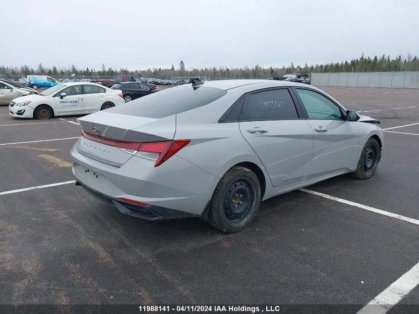 2022 Hyundai Elantra Sel VIN: KMHLM4AG8NU336186 Lot: 11988141