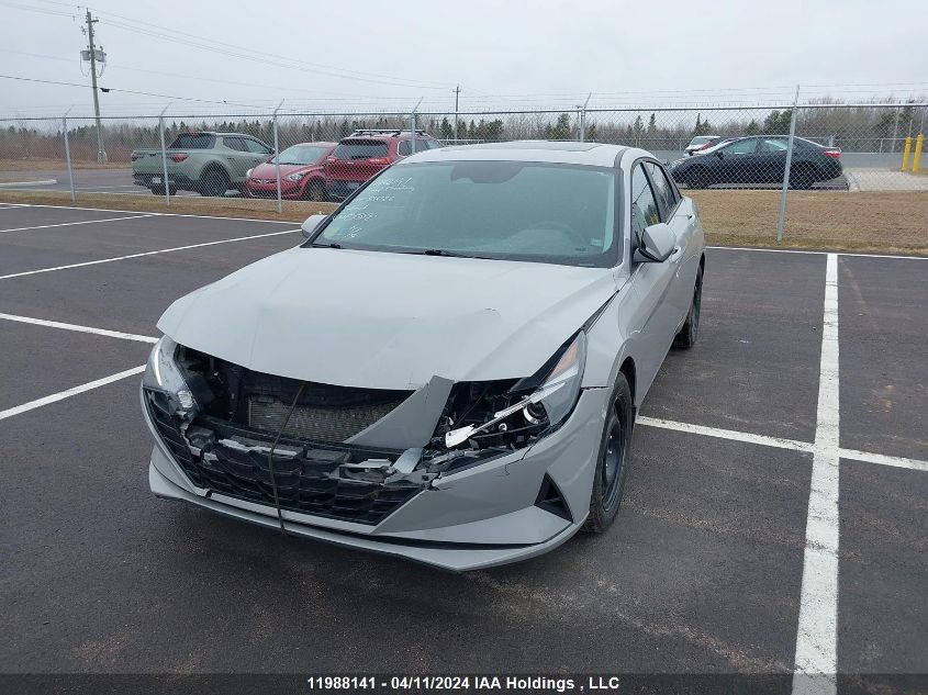 2022 Hyundai Elantra Sel VIN: KMHLM4AG8NU336186 Lot: 11988141