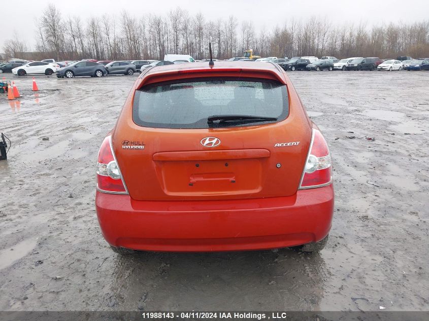 2009 Hyundai Accent Se VIN: KMHCN35C59U136080 Lot: 11988143
