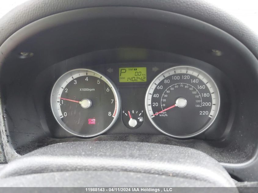 2009 Hyundai Accent Se VIN: KMHCN35C59U136080 Lot: 11988143