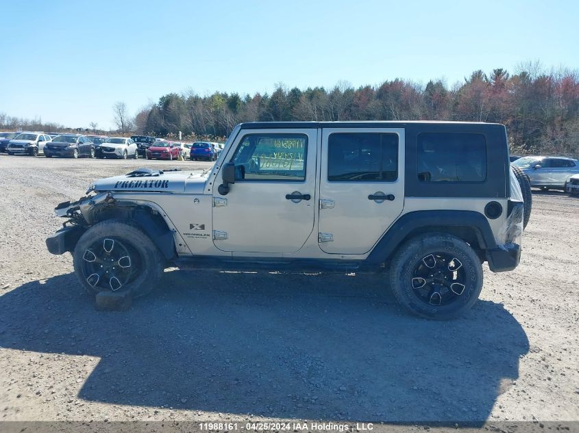 2007 Jeep Wrangler Unlimited X VIN: 1J4GA39107L124314 Lot: 11988161