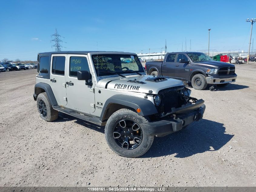 2007 Jeep Wrangler Unlimited X VIN: 1J4GA39107L124314 Lot: 11988161