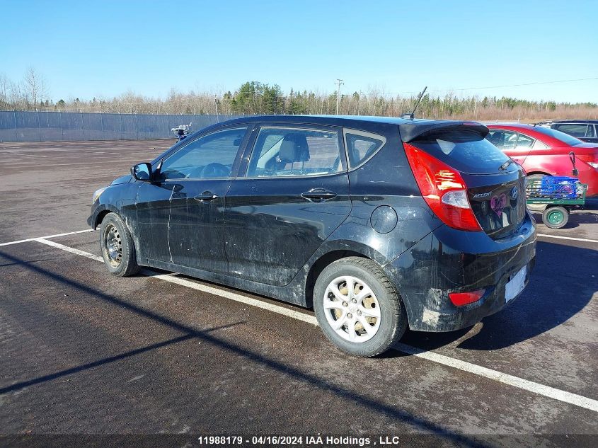 2013 Hyundai Accent Gl VIN: KMHCT5AE6DU101355 Lot: 11988179