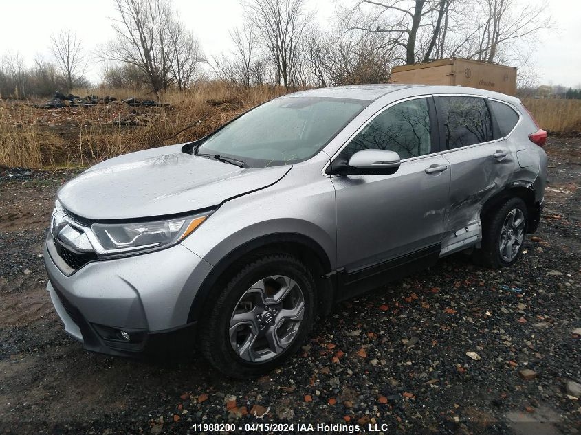 2018 Honda Cr-V Ex VIN: 2HKRW2H55JH132550 Lot: 11988200