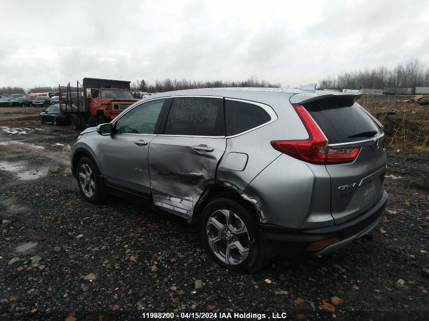 2018 Honda Cr-V Ex VIN: 2HKRW2H55JH132550 Lot: 11988200