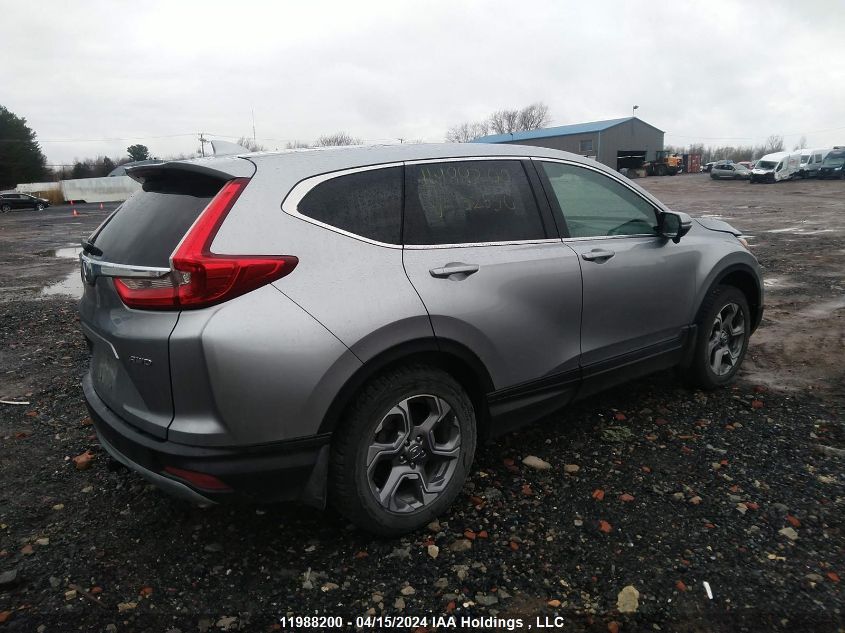 2018 Honda Cr-V Ex VIN: 2HKRW2H55JH132550 Lot: 11988200