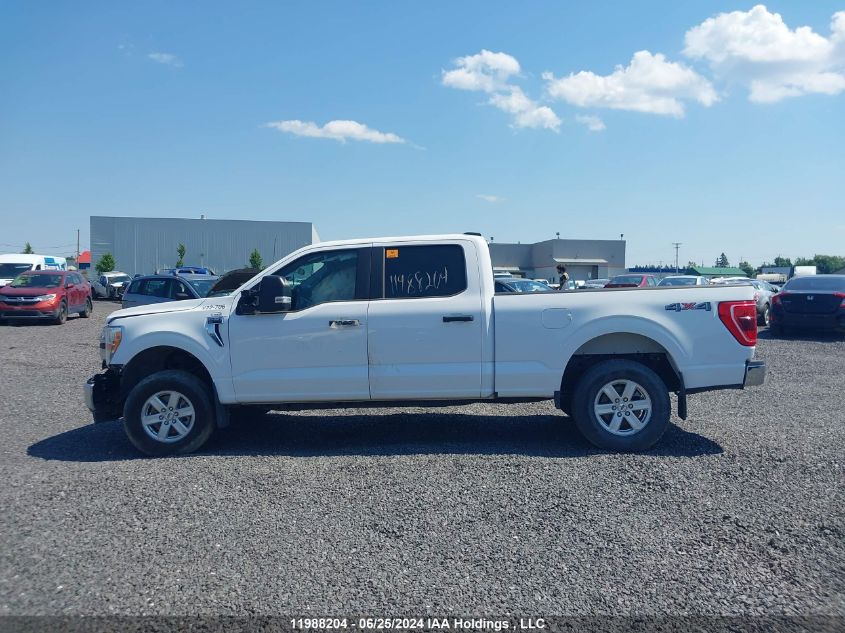 2022 Ford F150 Supercrew VIN: 1FTFW1E53NKD71880 Lot: 11988204