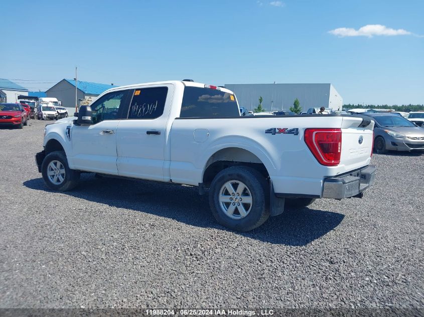 2022 Ford F150 Supercrew VIN: 1FTFW1E53NKD71880 Lot: 11988204