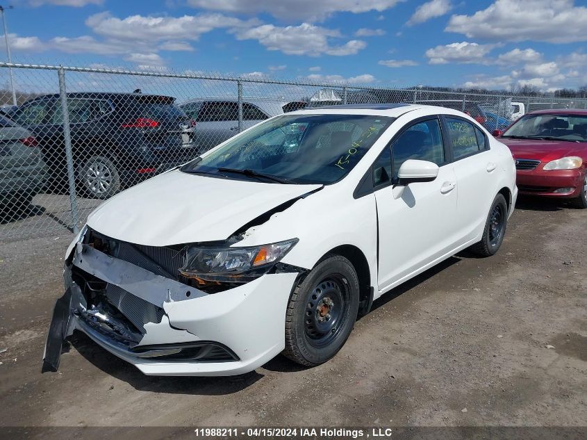 2014 Honda Civic VIN: 2HGFB2F50EH028484 Lot: 11988211