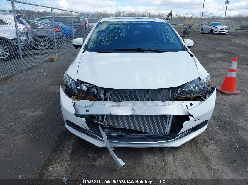 2014 Honda Civic VIN: 2HGFB2F50EH028484 Lot: 11988211