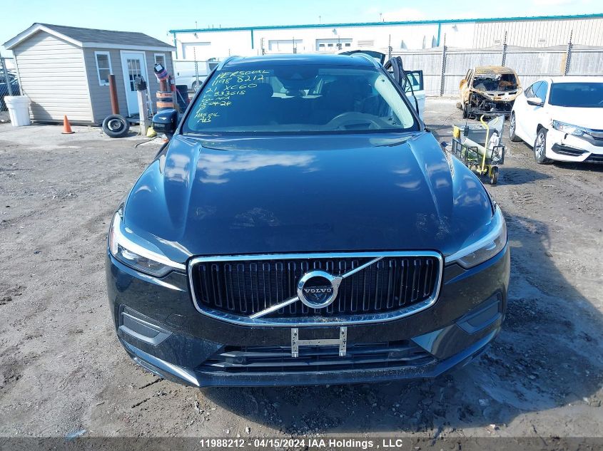 2021 Volvo Xc60 VIN: LYVA22RK4MB833615 Lot: 11988212