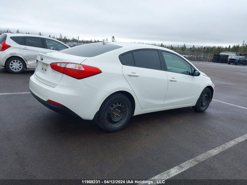 2014 Kia Forte VIN: KNAFX4A66E5251354 Lot: 11988231