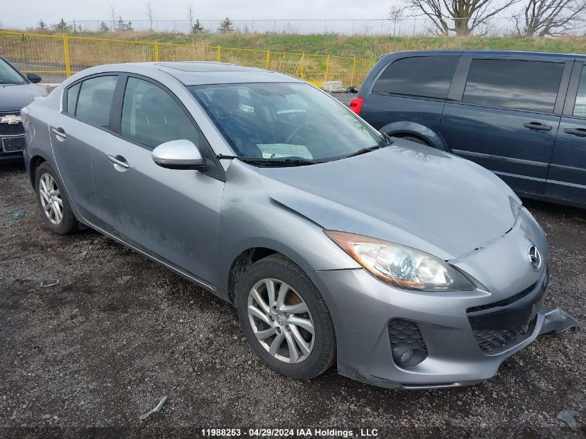 2012 Mazda 3 I VIN: JM1BL1V76C1687382 Lot: 11988253