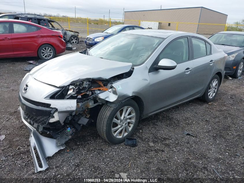 2012 Mazda 3 I VIN: JM1BL1V76C1687382 Lot: 11988253