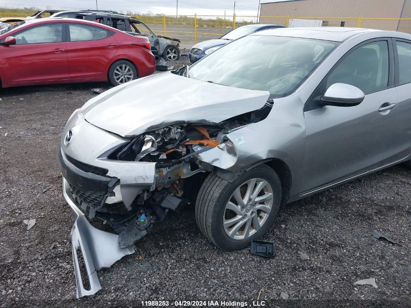 2012 Mazda 3 I VIN: JM1BL1V76C1687382 Lot: 11988253