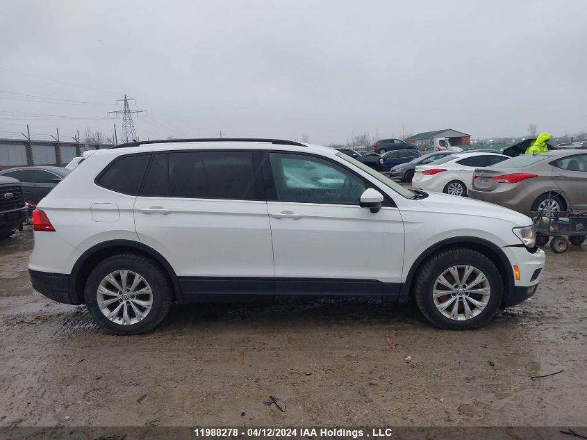 2018 Volkswagen Tiguan VIN: 3VV0B7AX9JM119096 Lot: 11988278