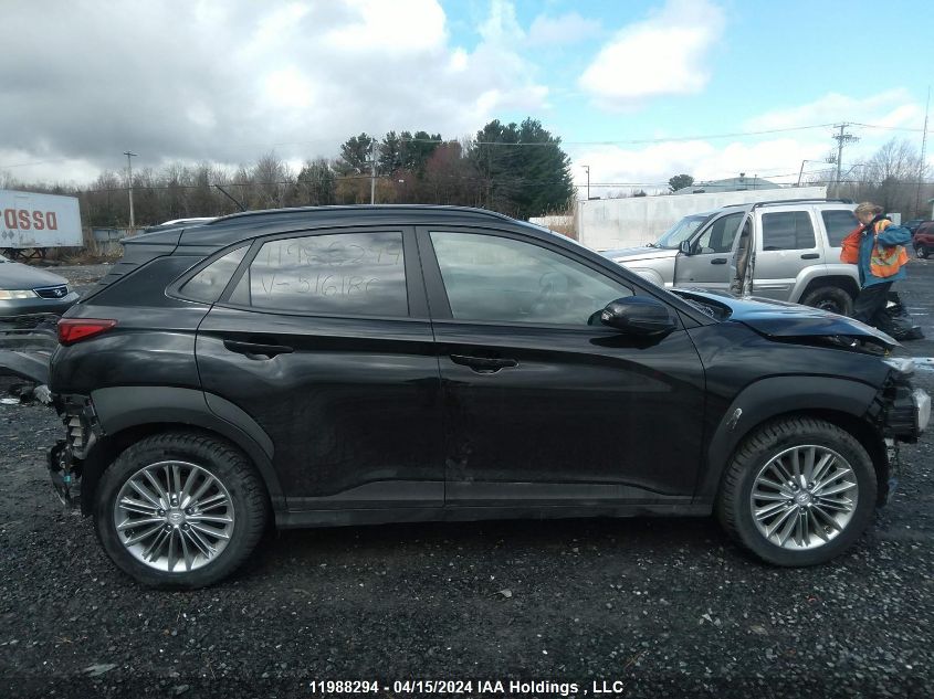 2020 Hyundai Kona Sel Plus VIN: KM8K6CAA9LU516186 Lot: 11988294