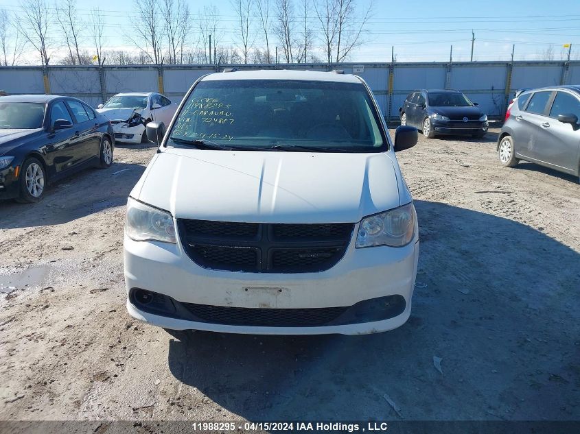 2011 Dodge Grand Caravan Se/Sxt VIN: 2D4RN4DG2BR724887 Lot: 11988295