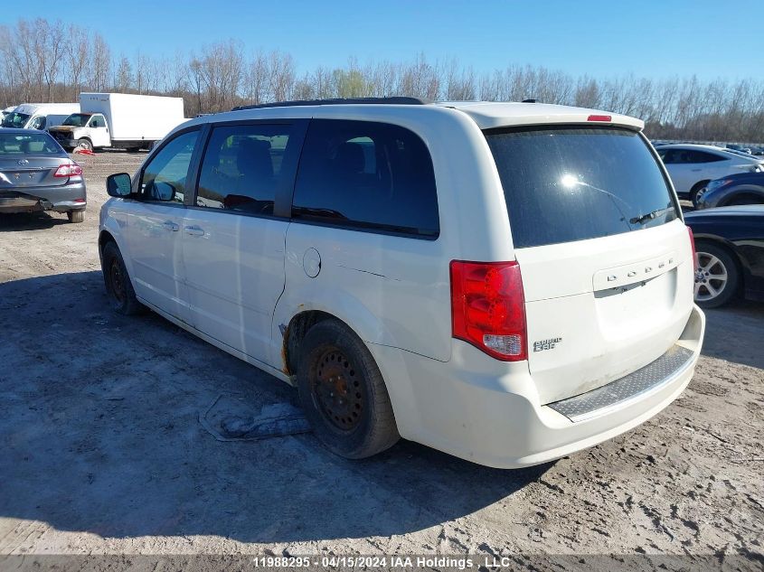 2011 Dodge Grand Caravan Se/Sxt VIN: 2D4RN4DG2BR724887 Lot: 11988295