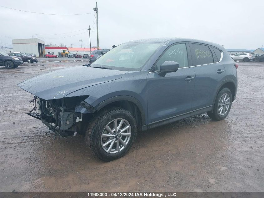 2022 Mazda Cx-5 VIN: JM3KFBCM7N1592927 Lot: 11988303