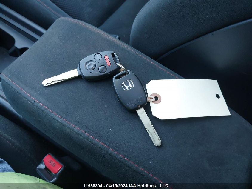 2008 Honda Civic Cpe VIN: 2HGFG215X8H100840 Lot: 11988304