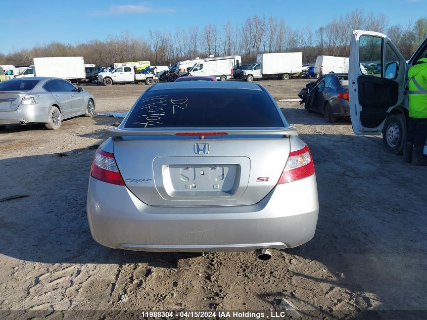 2008 Honda Civic Cpe VIN: 2HGFG215X8H100840 Lot: 11988304