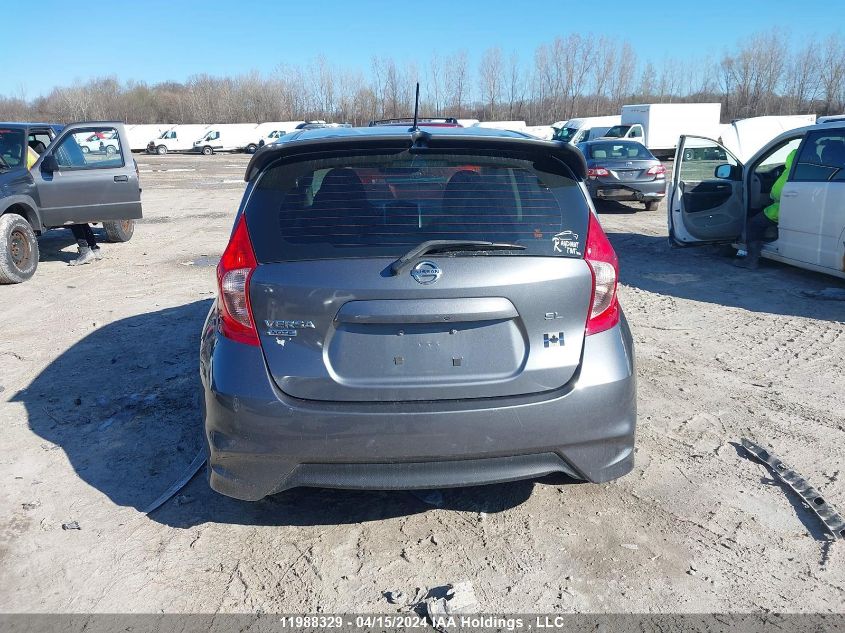 2017 Nissan Versa Note S/S Plus/Sv/Sl/Sr VIN: 3N1CE2CP3HL381542 Lot: 11988329