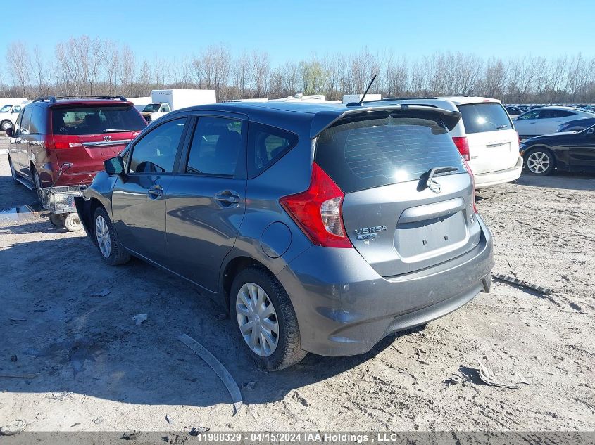 2017 Nissan Versa Note S/S Plus/Sv/Sl/Sr VIN: 3N1CE2CP3HL381542 Lot: 11988329