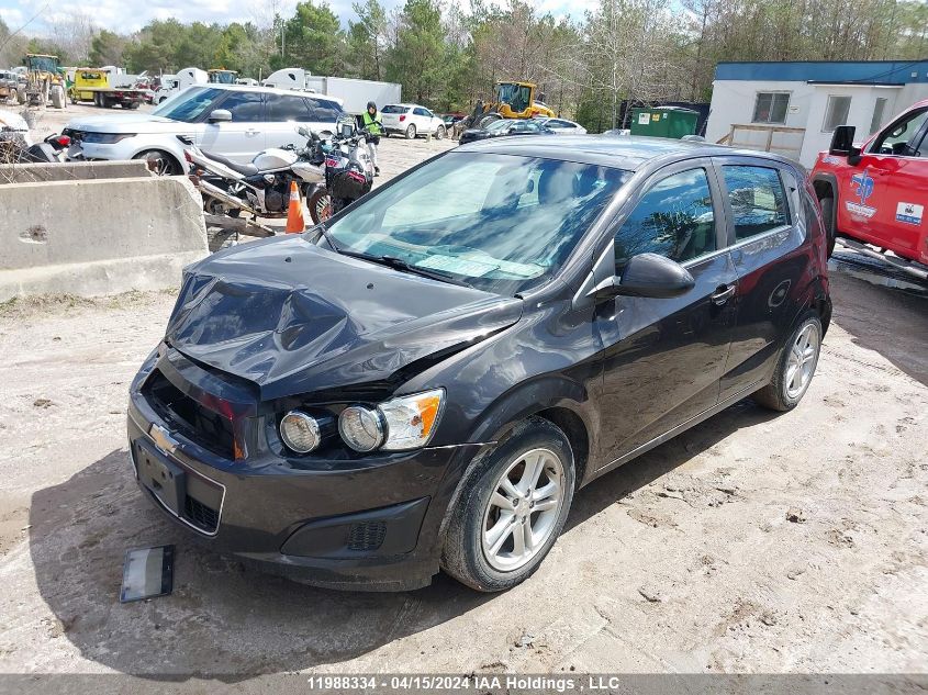 2015 Chevrolet Sonic VIN: 1G1JD6SH6F4142751 Lot: 11988334