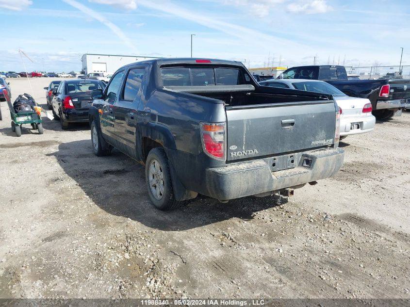 2007 Honda Ridgeline VIN: 2HJYK16567H003279 Lot: 11988340