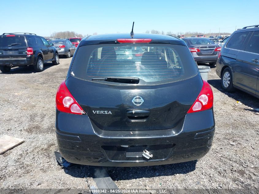 2008 Nissan Versa VIN: 3N1BC13E08L391455 Lot: 11988342